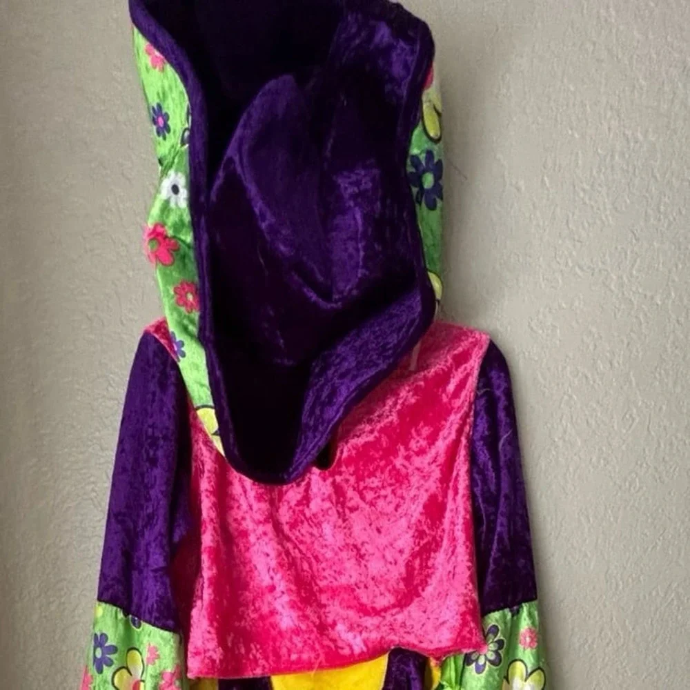 Hippie Dippie Girls Costume Childs‎ Medium (8-10)